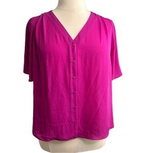 NWOT Women’s Plus Button Up Alfani Blouse Top